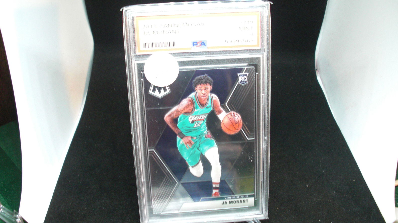 PSA 9 MINT MOSAIC JA MORANT ROOKIE CARD (1 of 1)