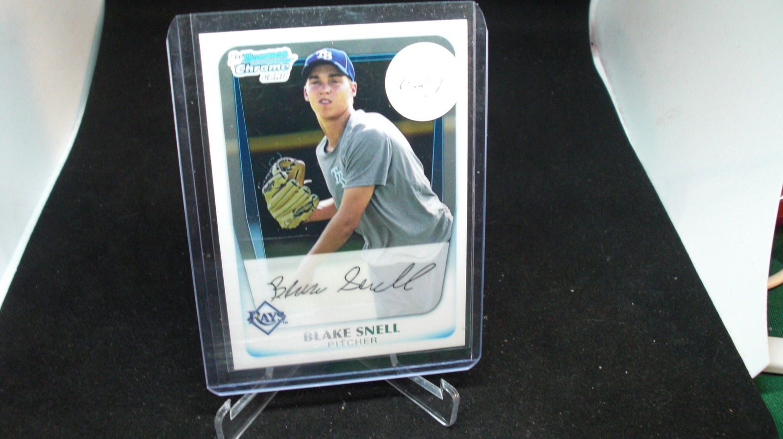 BLAKE SNELL FIRST BOWMN CHROME RC (1 of 1)