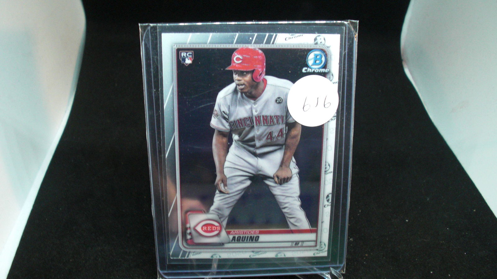 2020 BOWMAN CHROME ARISTIDES AQUINO ROOKIE CARD (1 of 1)