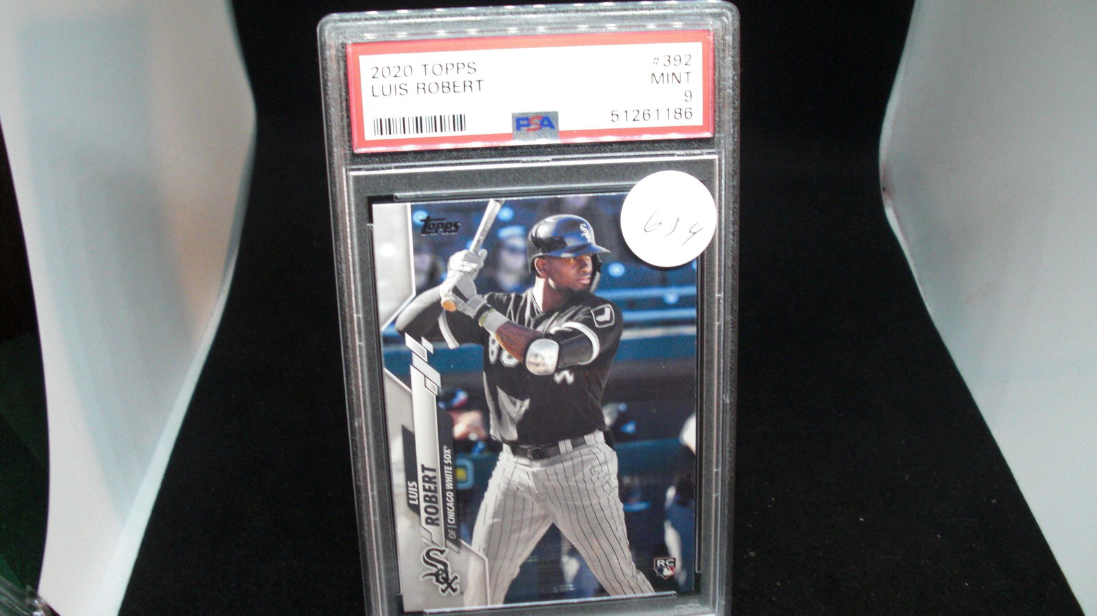 PSA 9 MINT 2020 TOPPS LUIS ROBERT ROOKIE CARD (1 of 1)