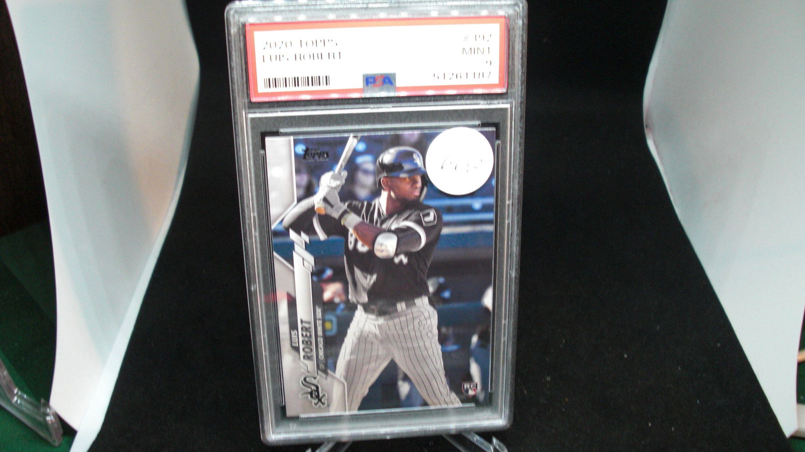 PSA 9 MINT 2020 TOPPS LUIS ROBERT ROOKIE CARD (1 of 1)