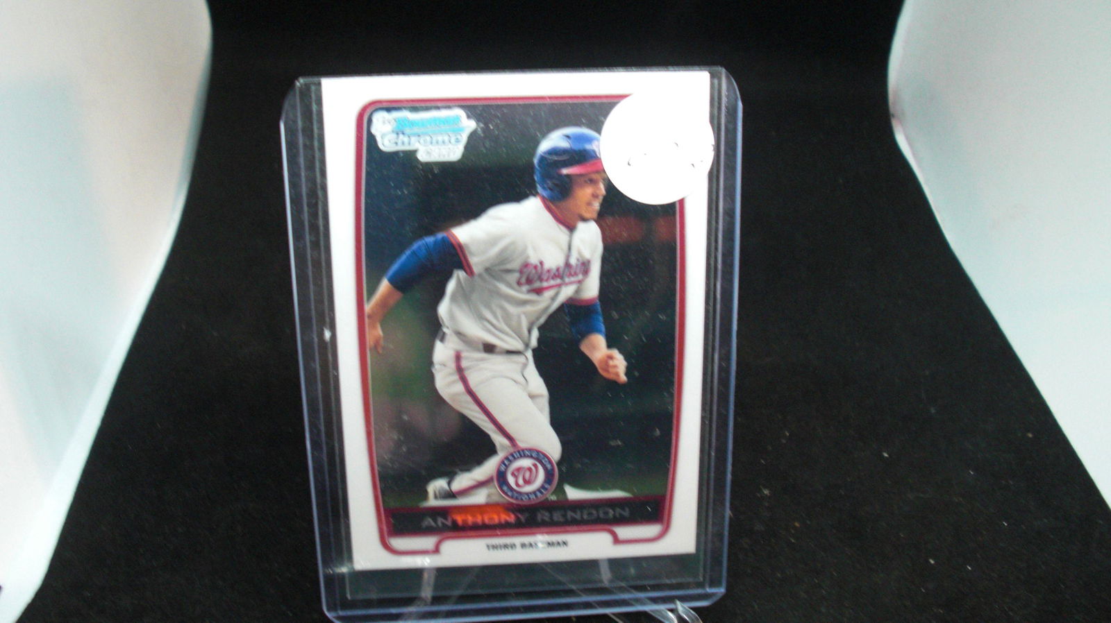 ANTHONY RENDON 1ST BOWMAN CHROME CARD: in top loader