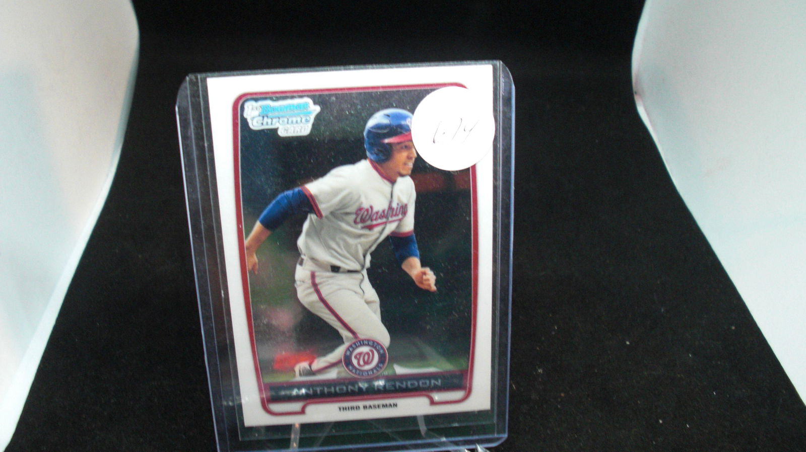 ANTHONY RENDON 1ST BOWMAN CHROME CARD: in top loader