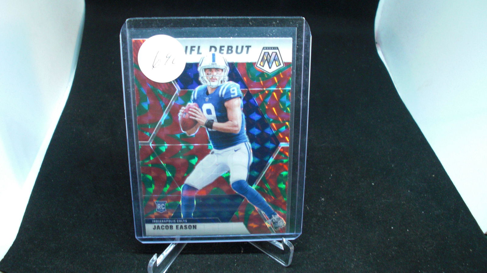 JACON EASON MOSAIC ROOKIE CARD (1 of 1)