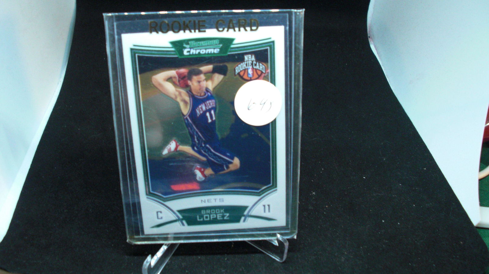 BOWMAN CHROME BROOK LOPEZ ROOKIE CARD (1 of 1)