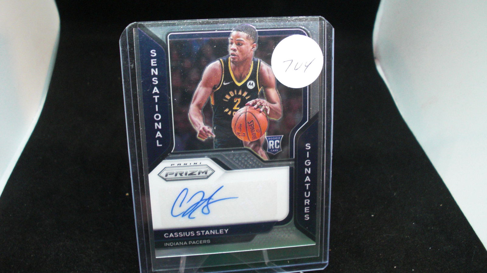 CASSIUS STANLEY PRIZM ROOKIE AUTO (1 of 1)