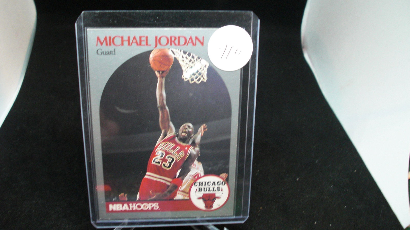 1990-91 NBA HOOPS MICHAEL JORDAN: in top loader