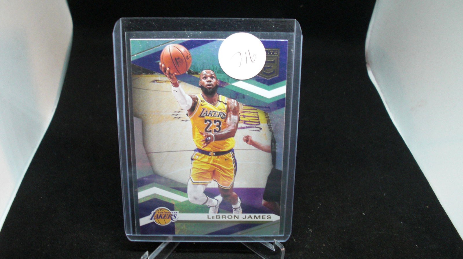 PANINI ELITE LEBRON JAMES LAKERS CARD (1 of 1)