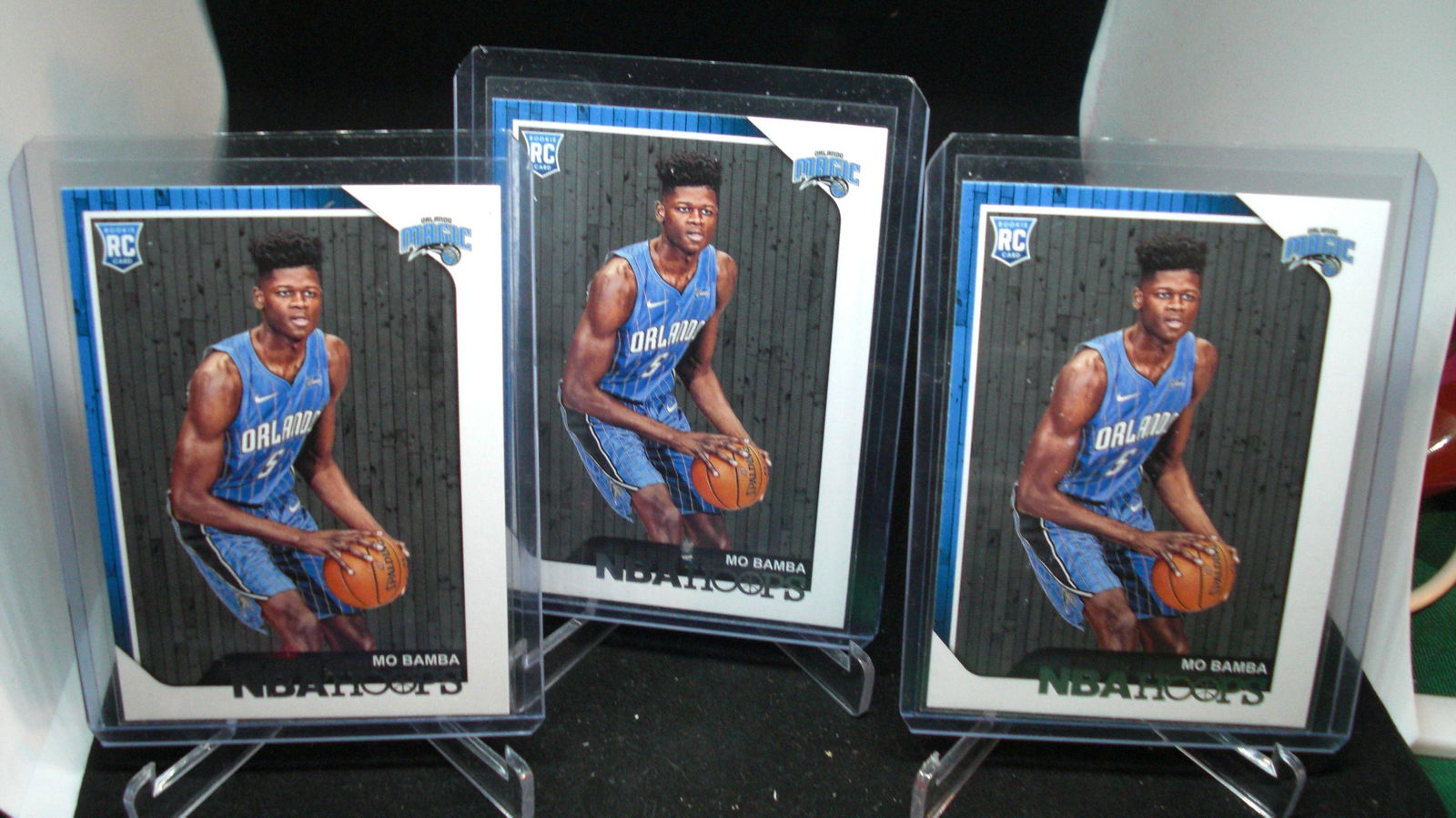 2018-19 NBA HOOPS MO BAMBA ROOKIE CARD x 3 (1 of 1)