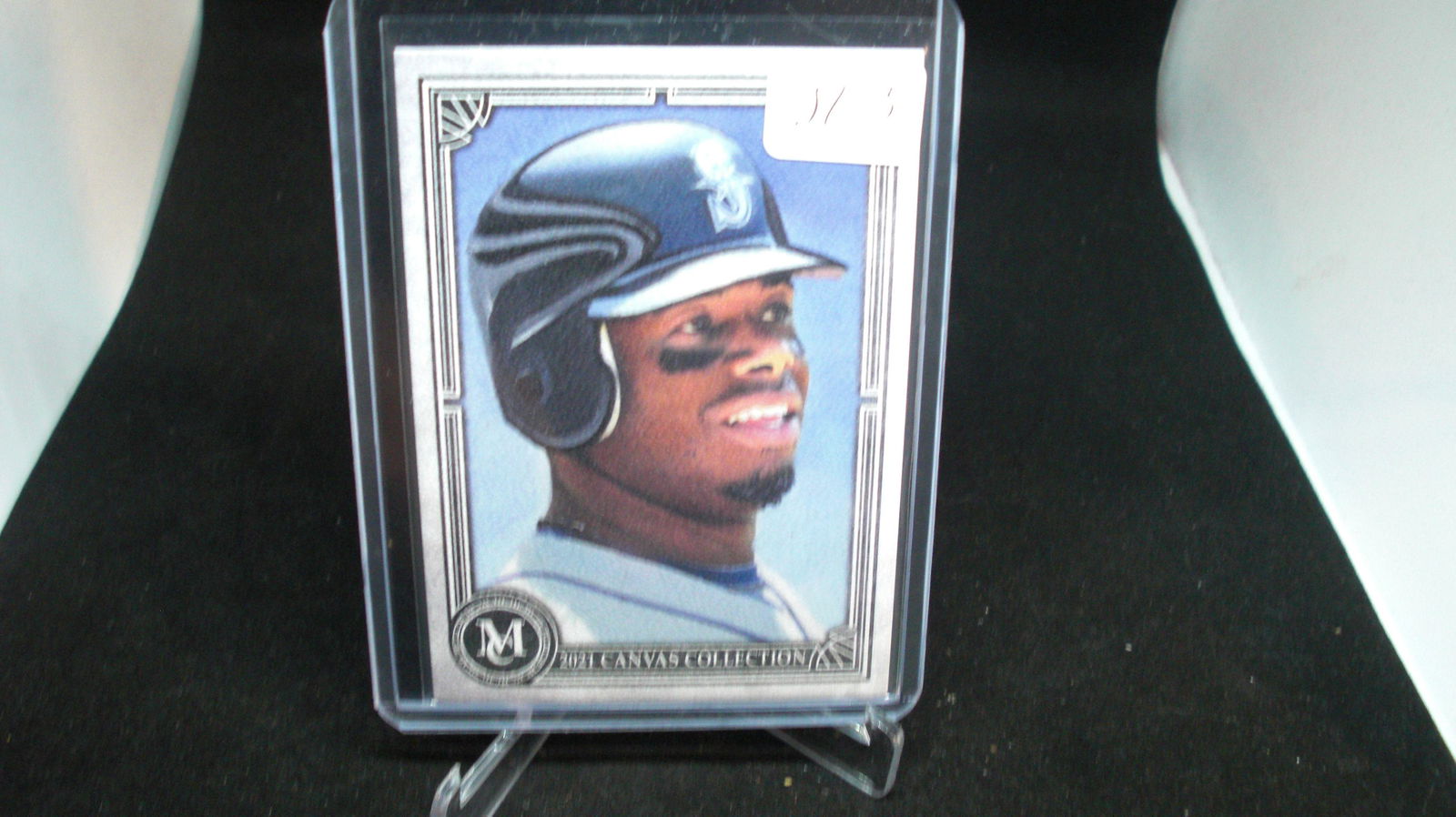 KEN GRIFFEY JR. JR TOPPS MUSEUM CANVAS COLLECTION (1 of 1)