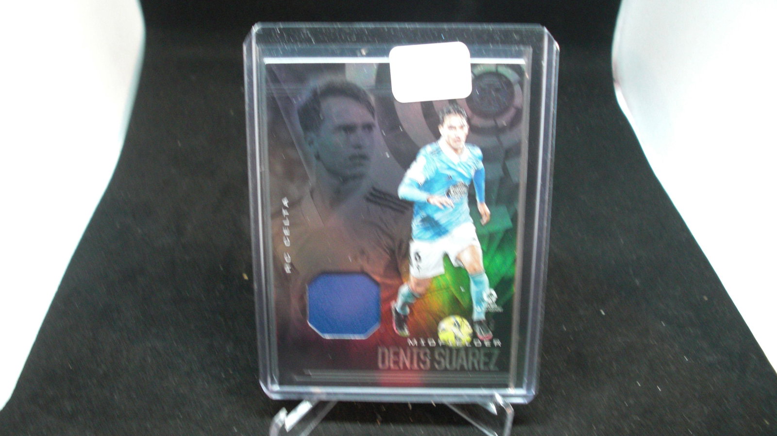 DENIS SUAREZ SOCCER JERSEY CARD /99: in top loader