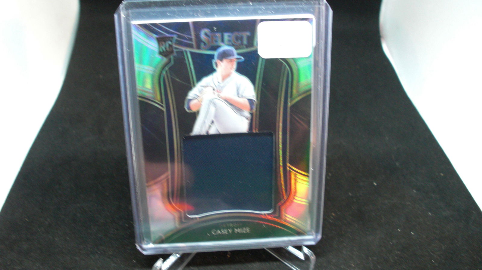 CASEY MIZE SELECT SILVER ROOKIE JERSEY CARD (1 of 1)