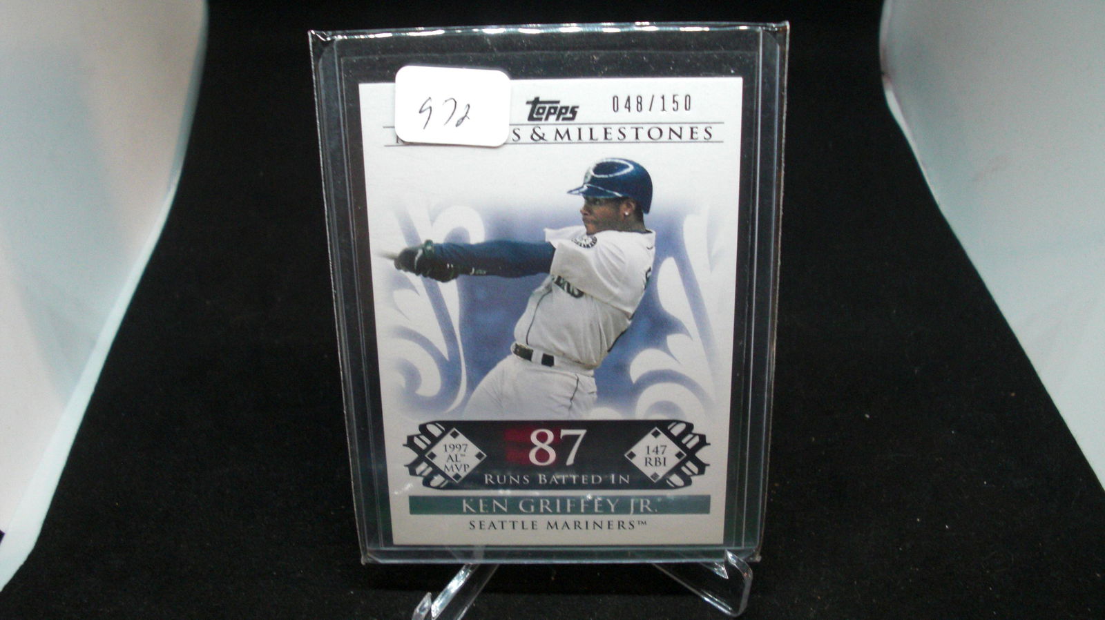 KEN GRIFFEY JR. INSERT CARD (1 of 1)