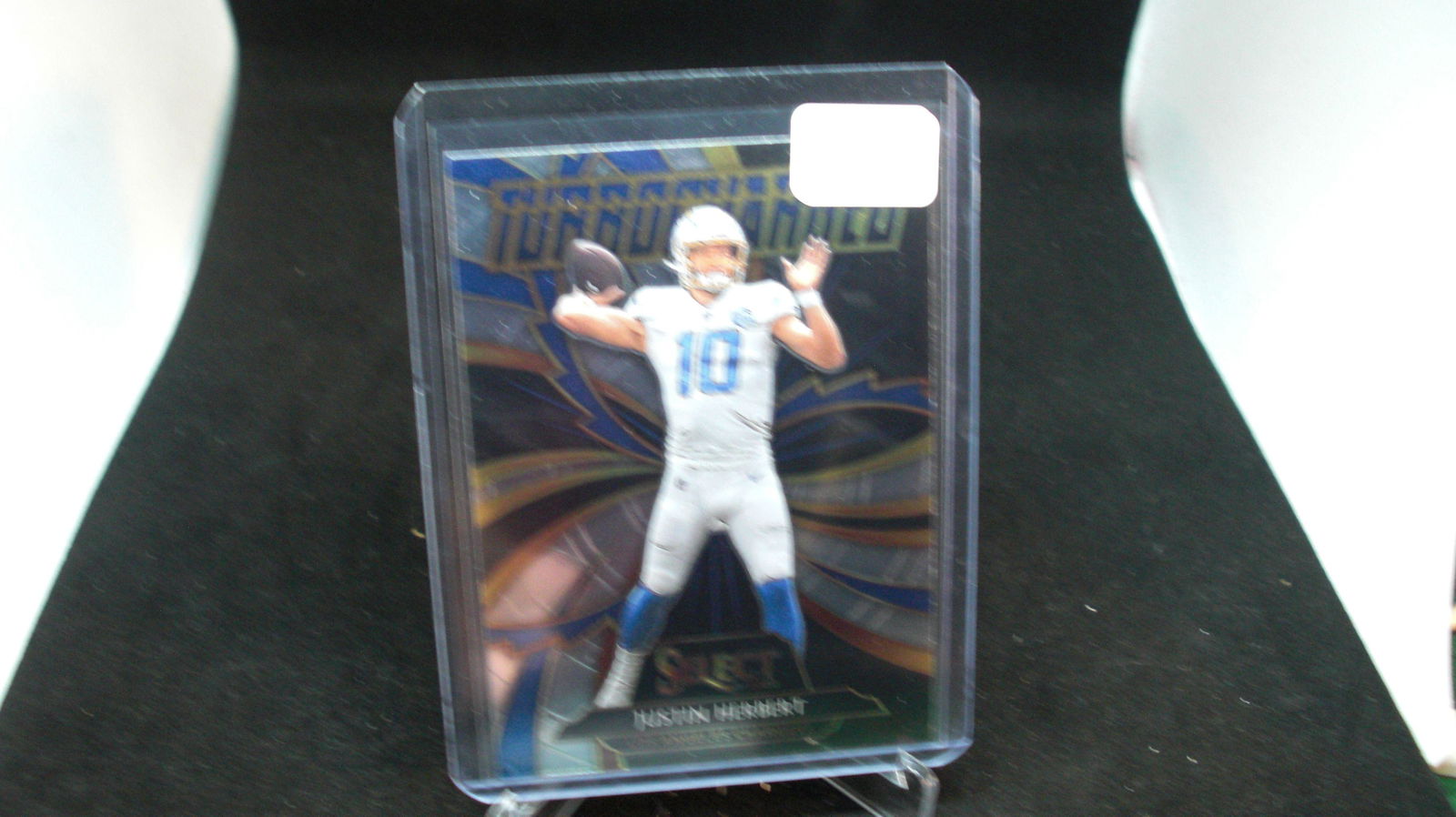 2020 SELECT JUSTIN HERBERT ROOKIE CARD (1 of 1)