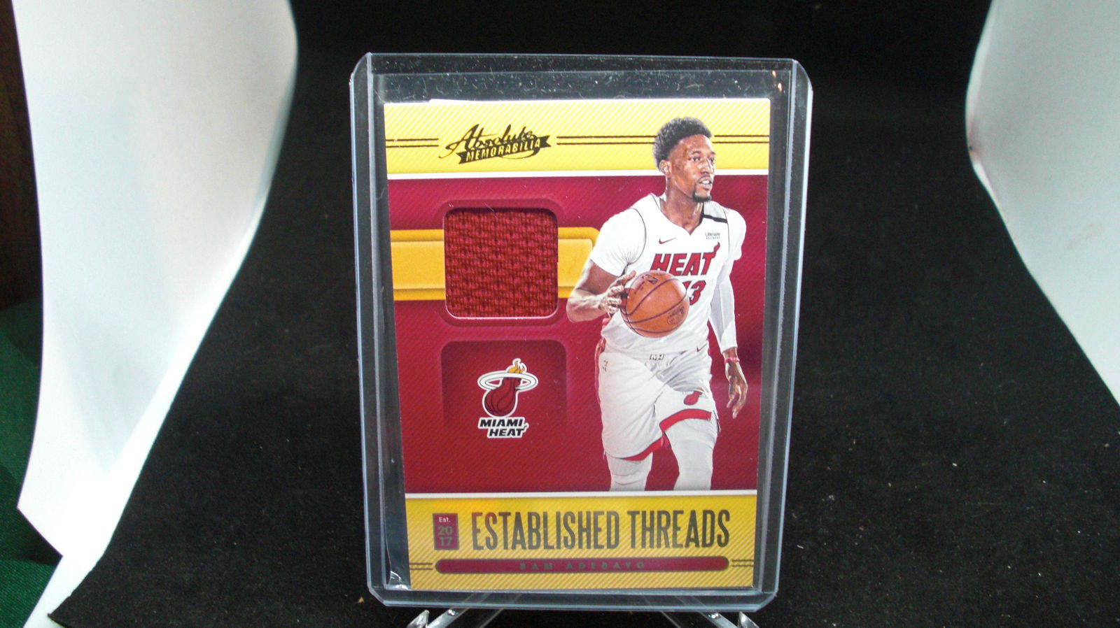 bam adebayo jersey card (1 of 1)