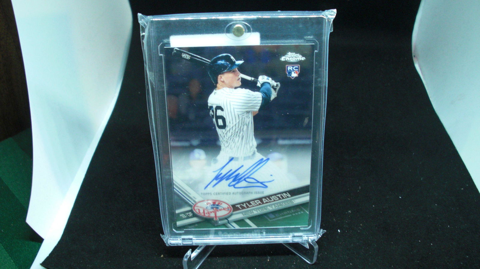 topps chrome tyler austin rookie auto (1 of 1)