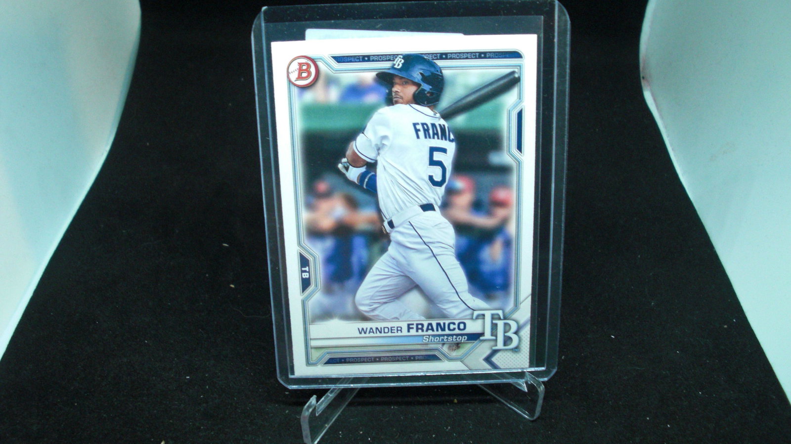 WANDER FRANCO ROOKIE CARD: in top loader