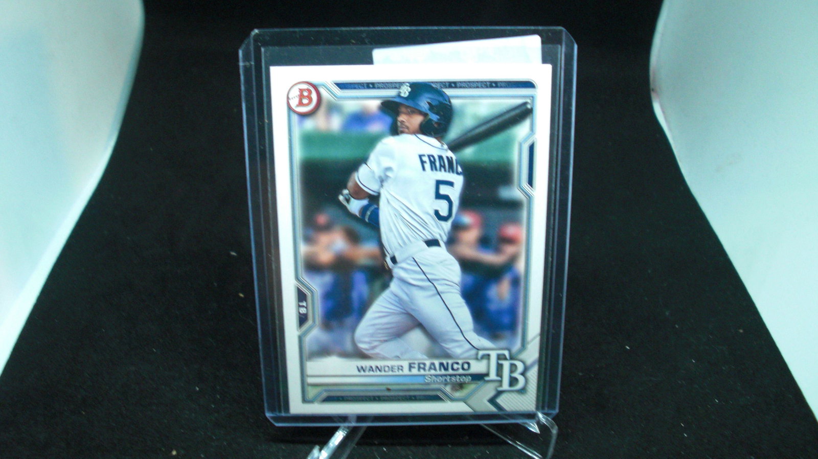 WANDER FRANCO ROOKIE CARD: in top loader