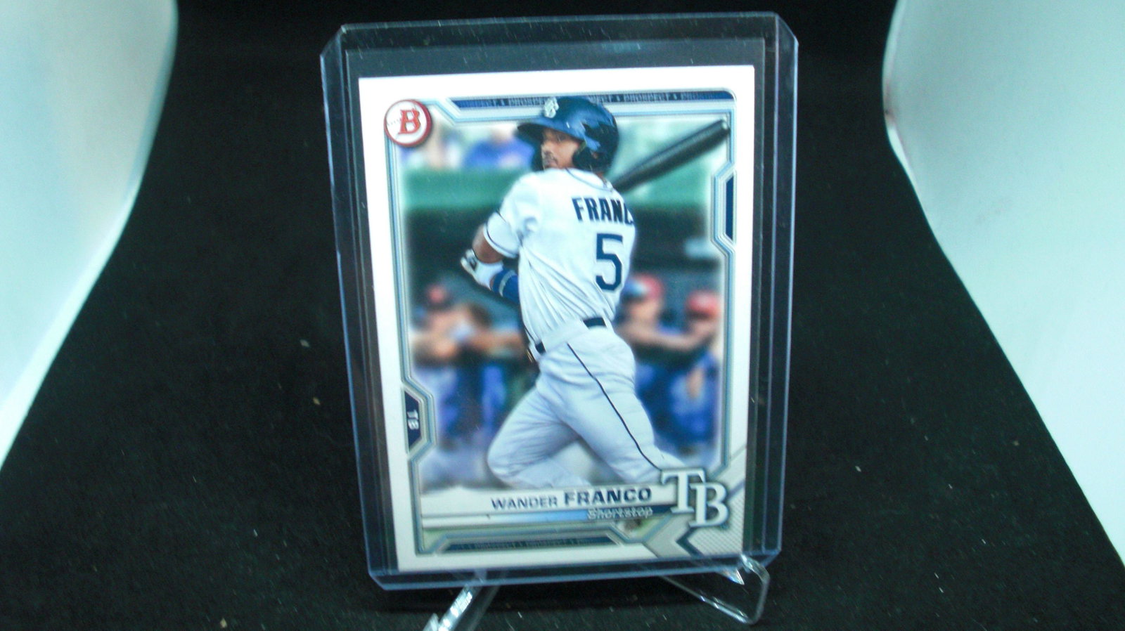 WANDER FRANCO ROOKIE CARD: in top loader