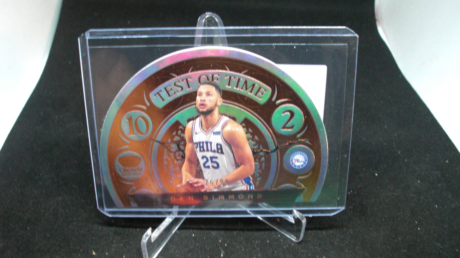 BEN SIMMIONS DIE CUT SP CARD 75/99 (1 of 1)