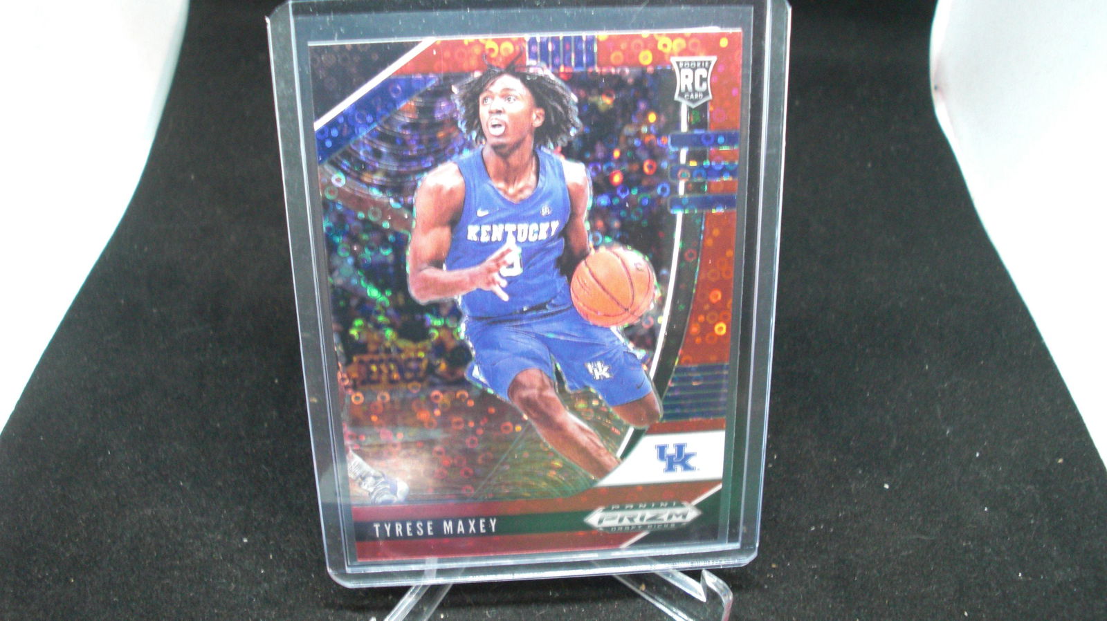 tyrese maxey red disco prizm rookie 086/125 (1 of 1)