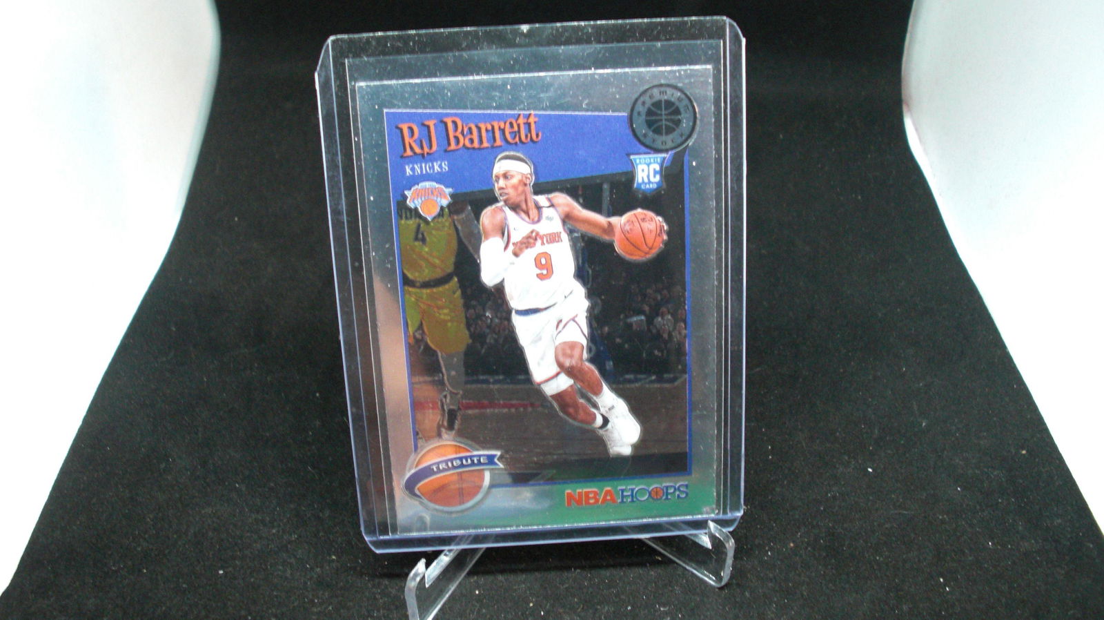 rj barrett hoops premium rookie card (1 of 1)