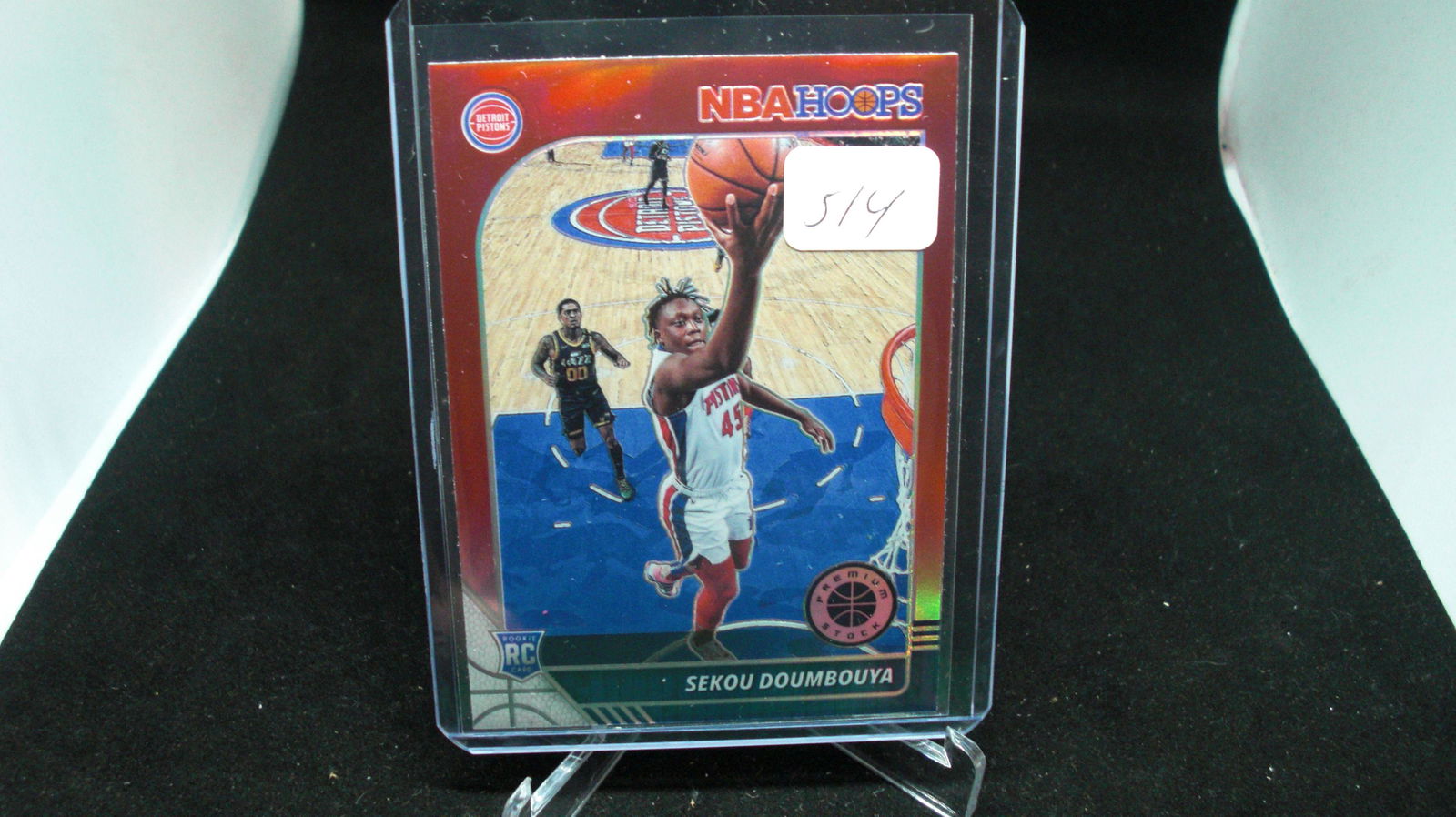 nba hoops premium stock red sekou doumbouya rookie (1 of 1)