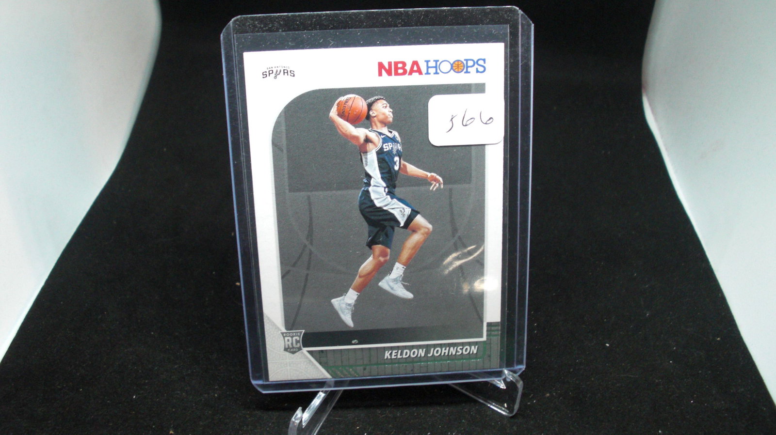keldon johnson spurs rookie: in top loader