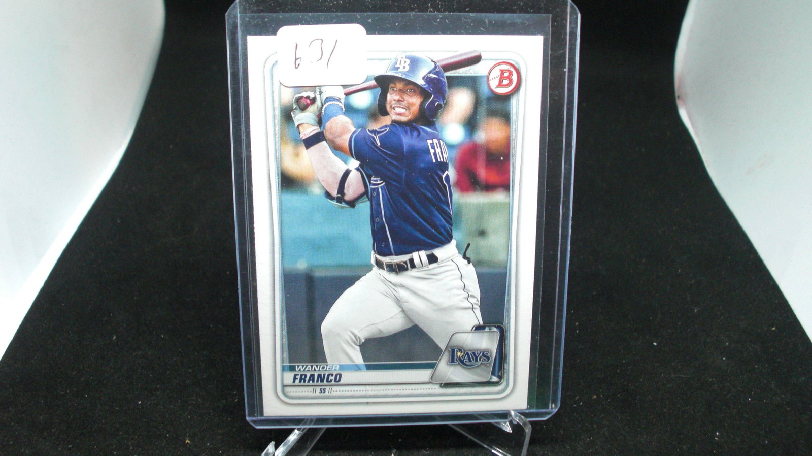 WANDER FRANCO ROOKIE CARD: in top loader