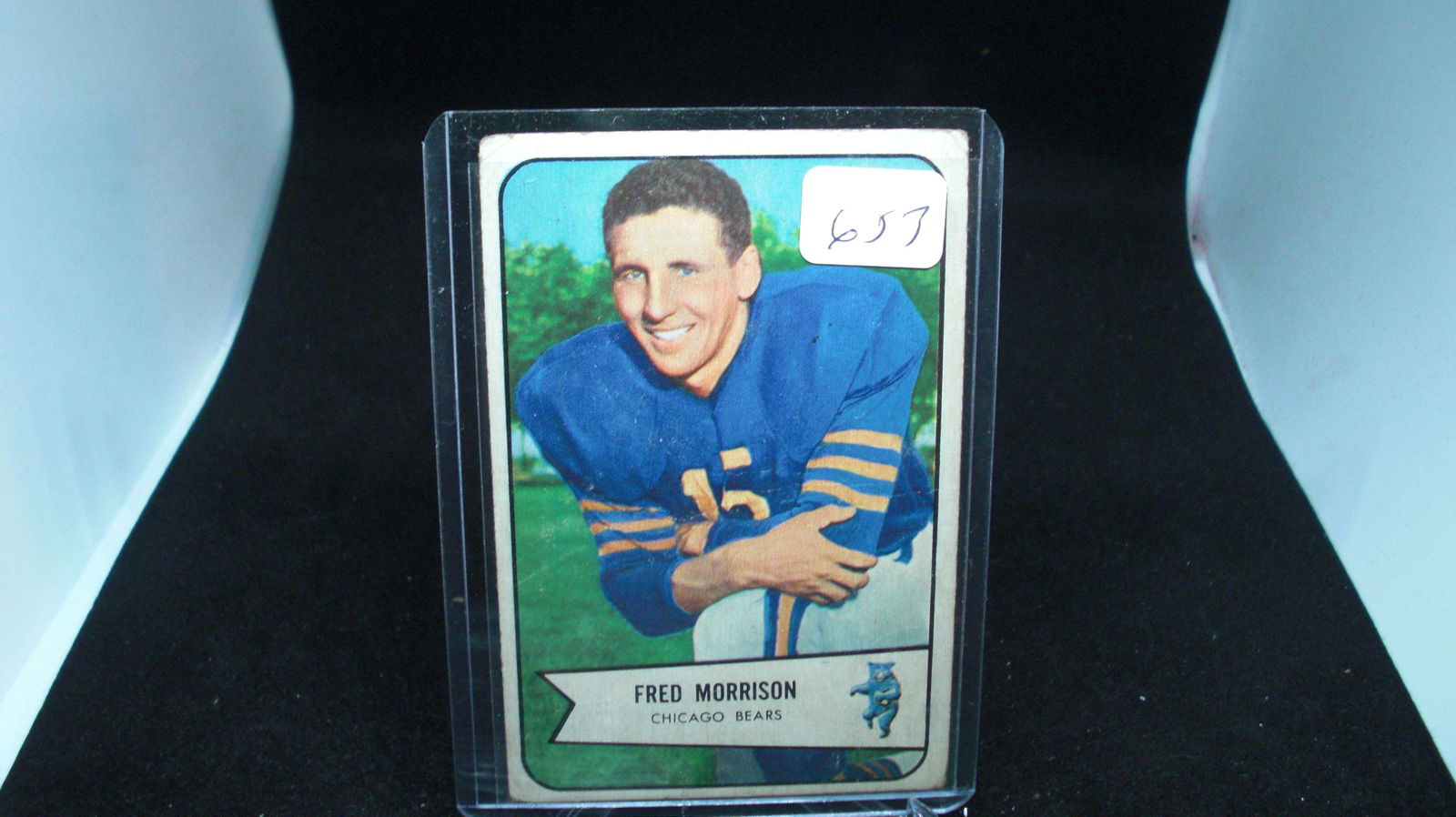 1956 bowman fred morrison chi. Bears (1 of 1)