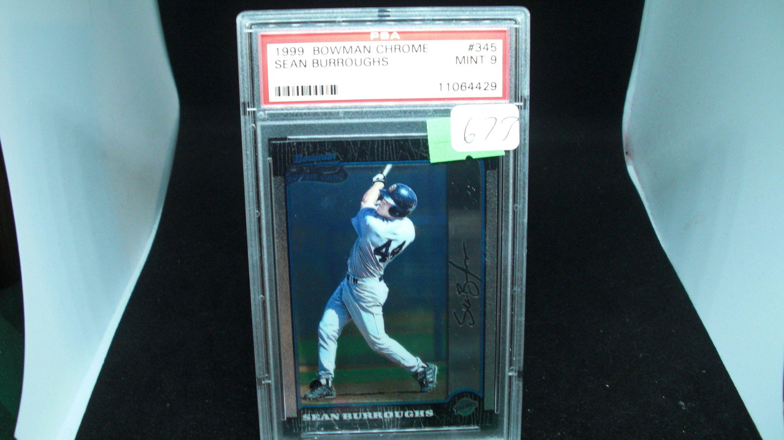 psa graded 9 sean burroughs rookie card (1 of 1)