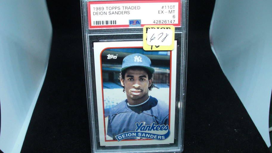 Psa Graded Deion Sanders Rookie Card