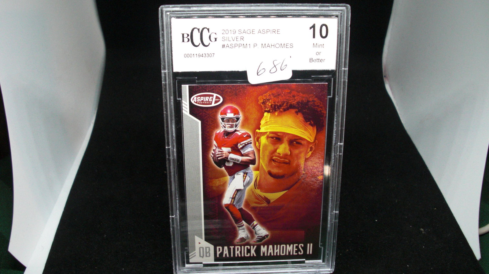 BCCG GEM 10 PATRICK MAHOMES SAGE ASPIRE (1 of 1)