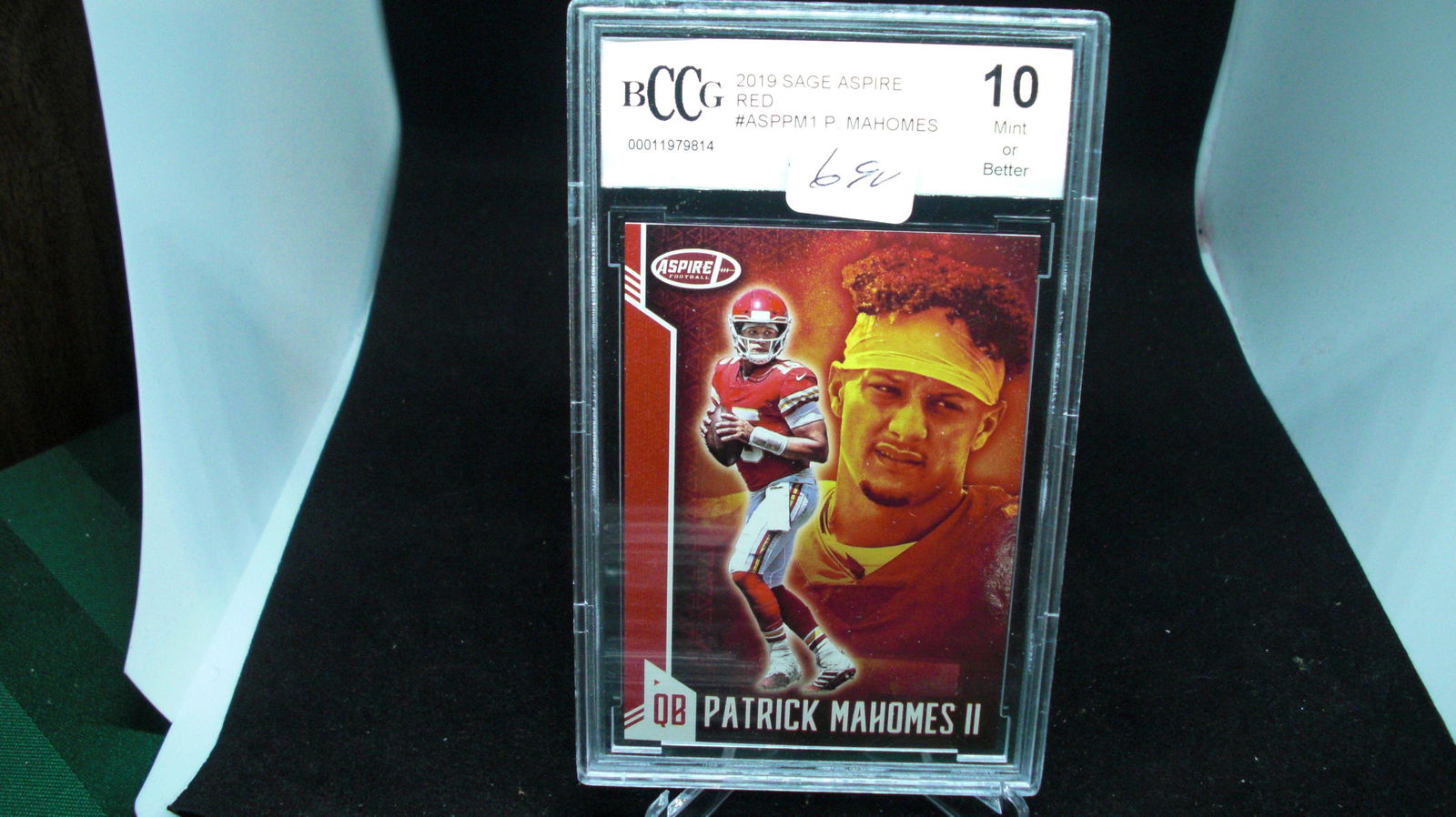 BCCG GEM 10 PATRICK MAHOMES SAGE ASPIRE (1 of 1)