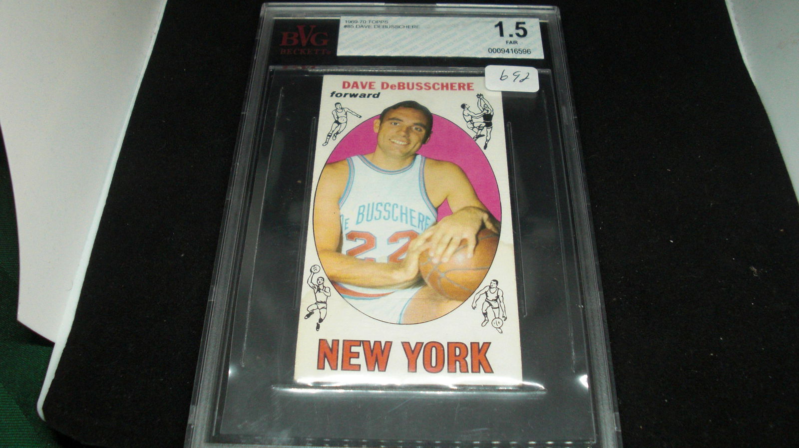 bvg graded 1969 basketball dave dubusschere (1 of 1)