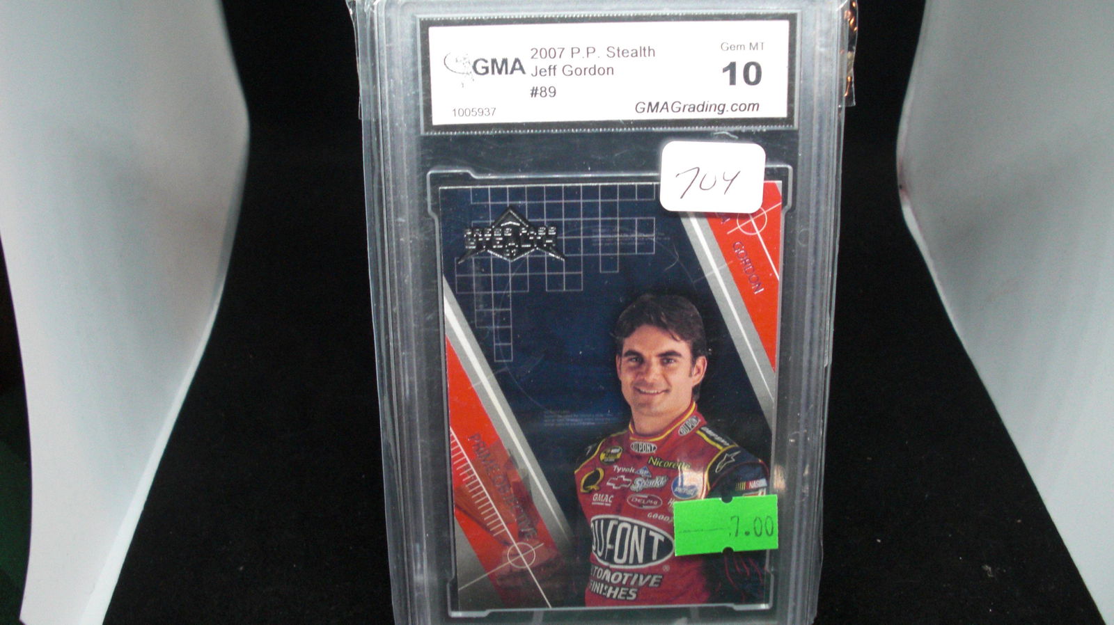 gma graded gem 10 jeff gordon card (1 of 1)