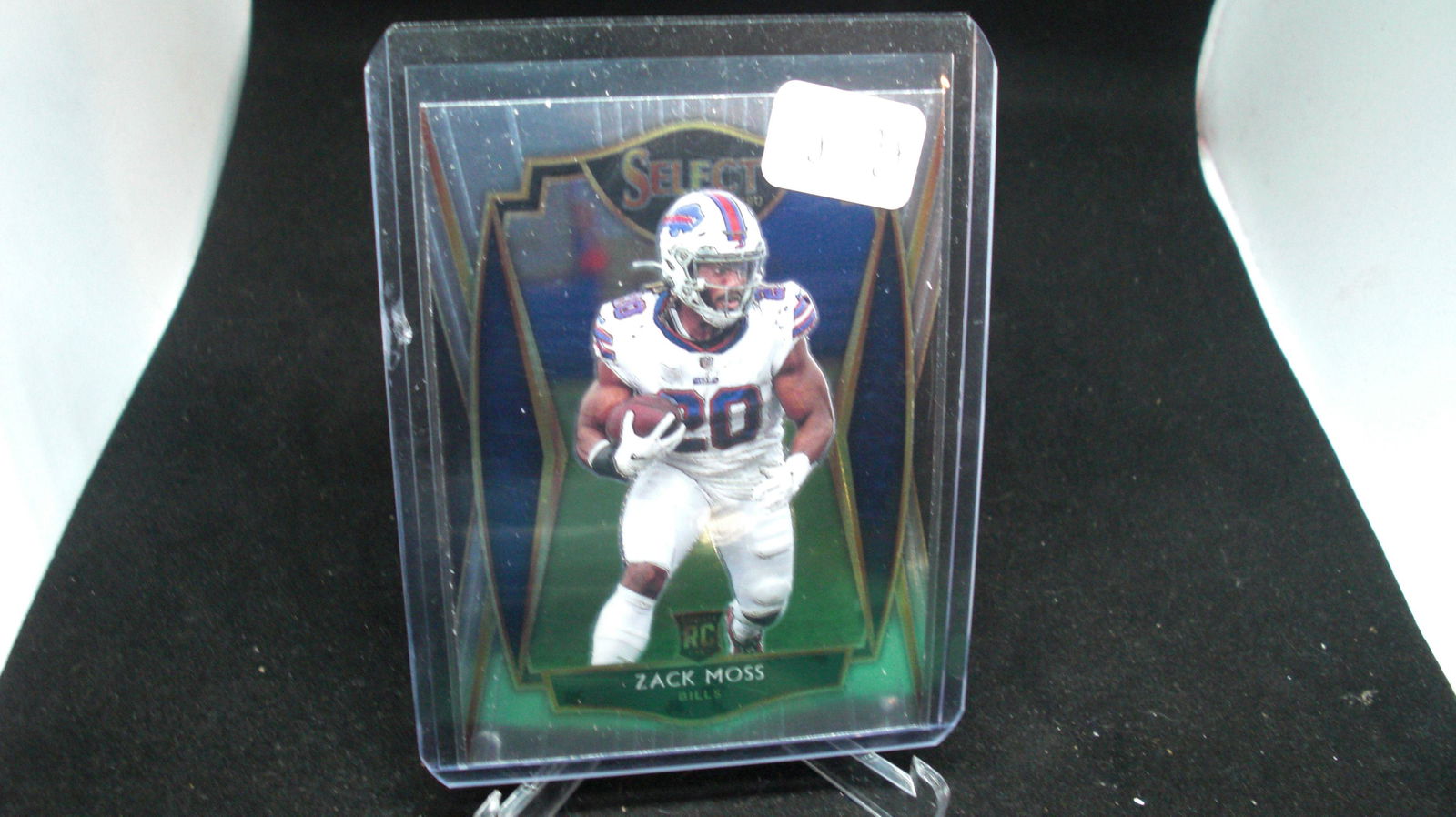 zack moss rookie card (1 of 1)