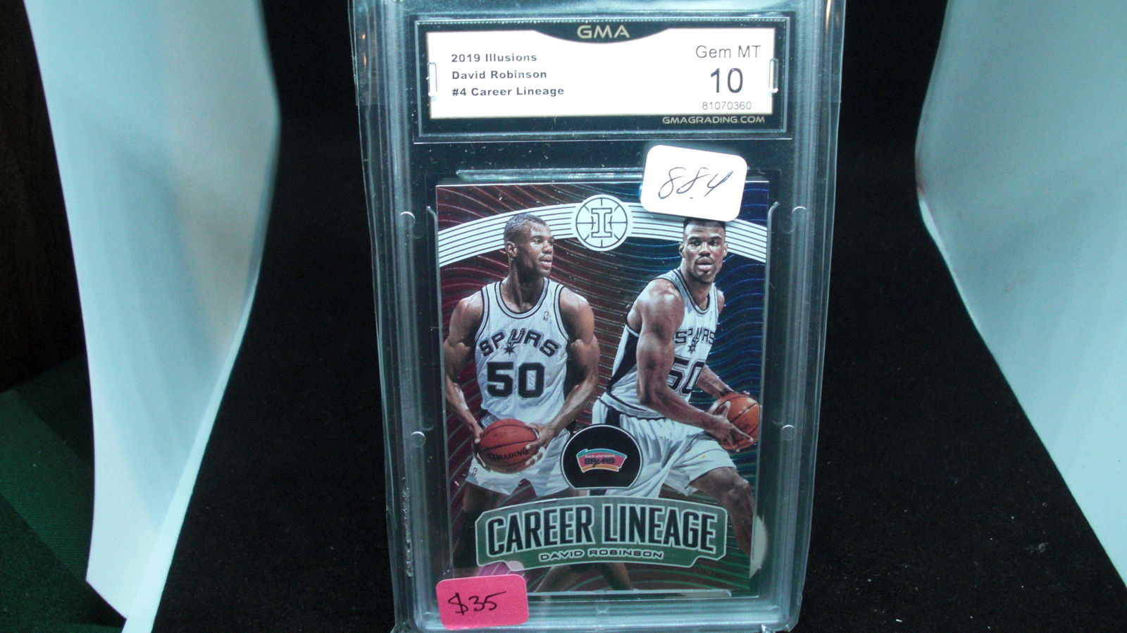 david robinson career lineage gem mint 10: david robinson career lineage gem mint 11