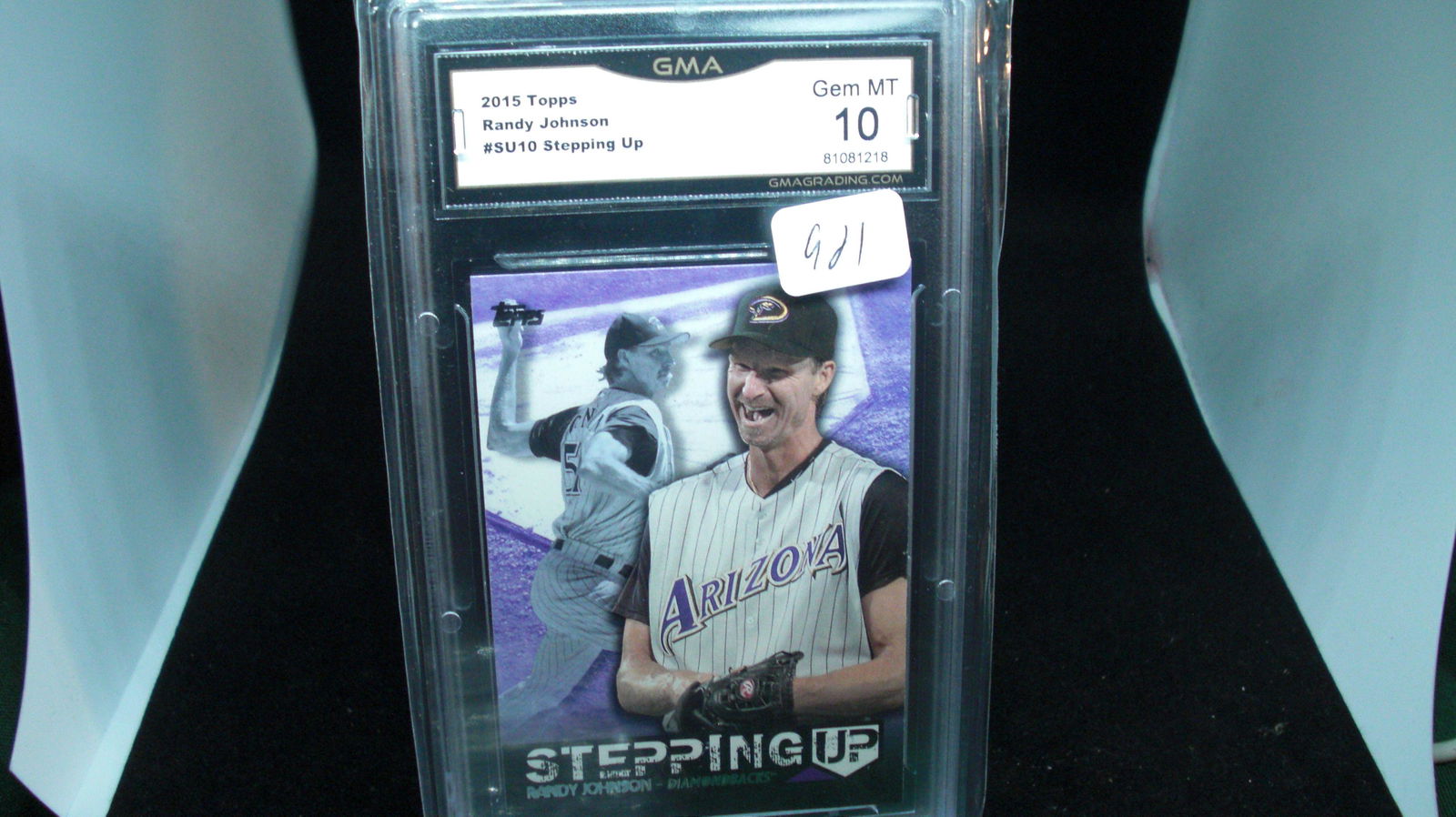gma gem mint 1- randy johnson card (1 of 1)