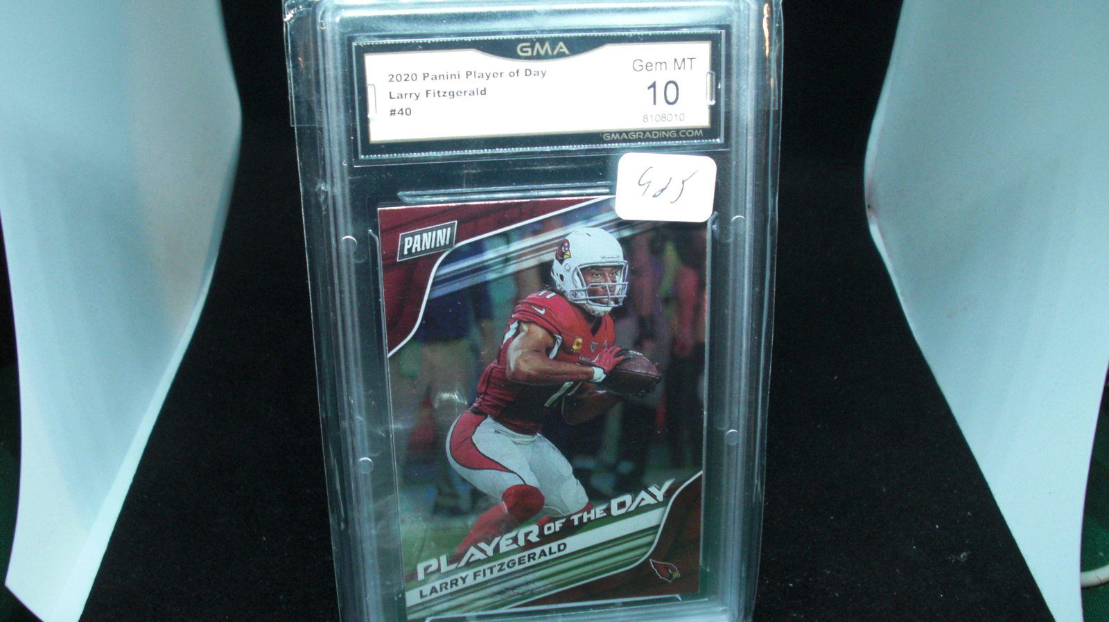 gma graded 10 larry fitzgerald player of the day: gma graded 10 larry fitzgerald player of the day