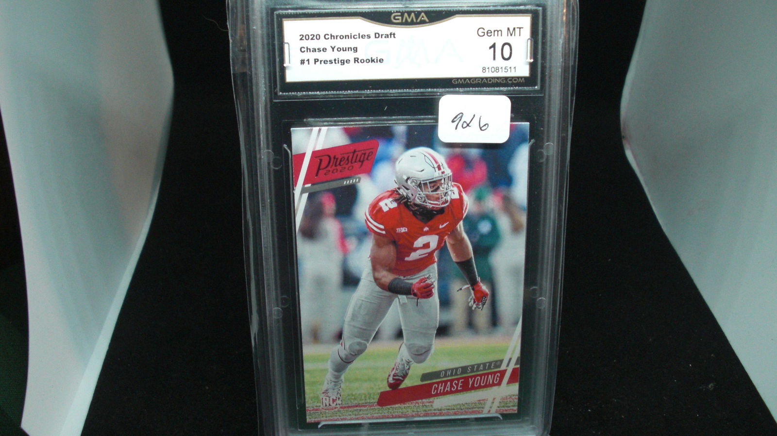 gma graded 10 chase young rookie card (1 of 1)