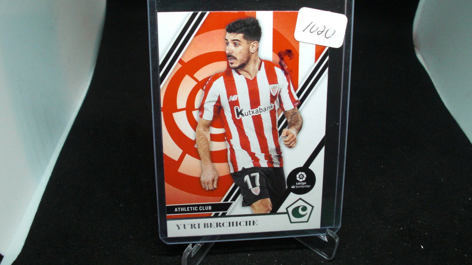 YURI BERCHICHE SOCCER CARD: in top loader