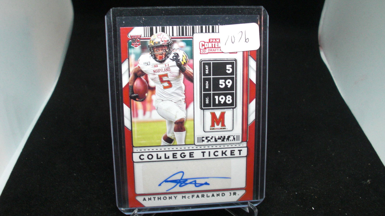 ANTHONY MCFARLAND JR ROOKIE AUT0 (1 of 1)