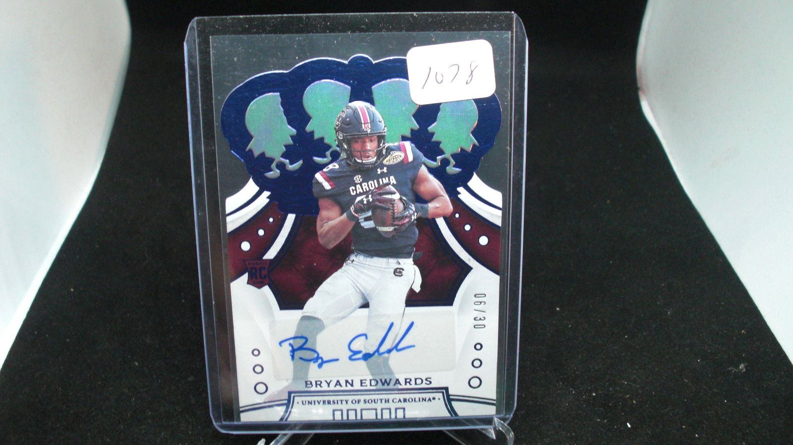 BRYAN EDWARDS DIE CUT ROOKIE CARD 06/30 (1 of 1)