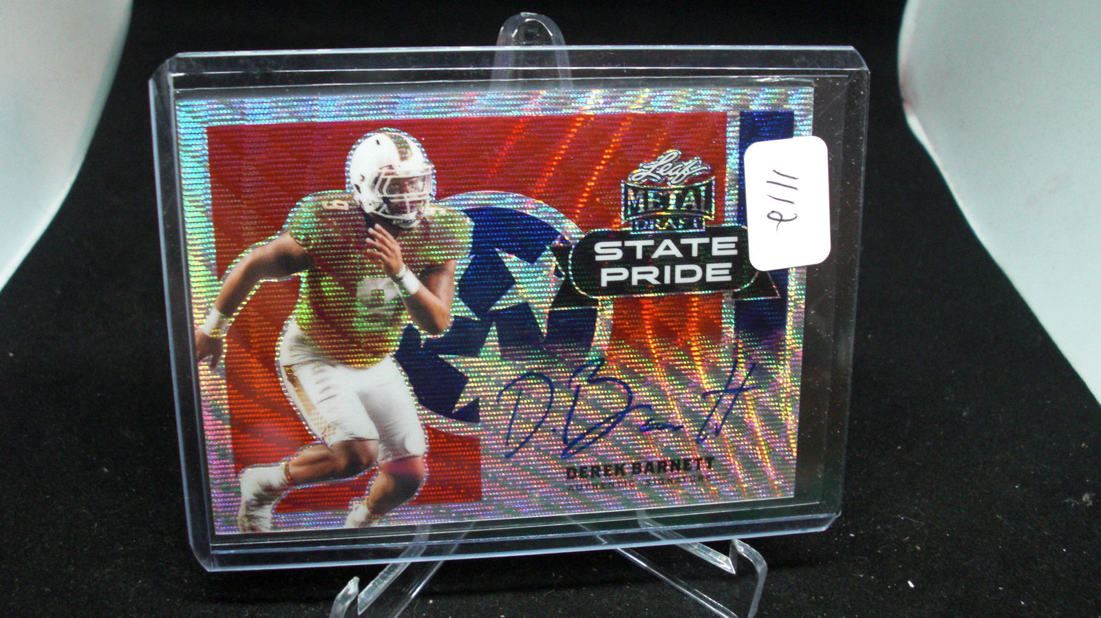 DEREK BARNET LEAF ROOKIE WAVE AUTO (1 of 1)