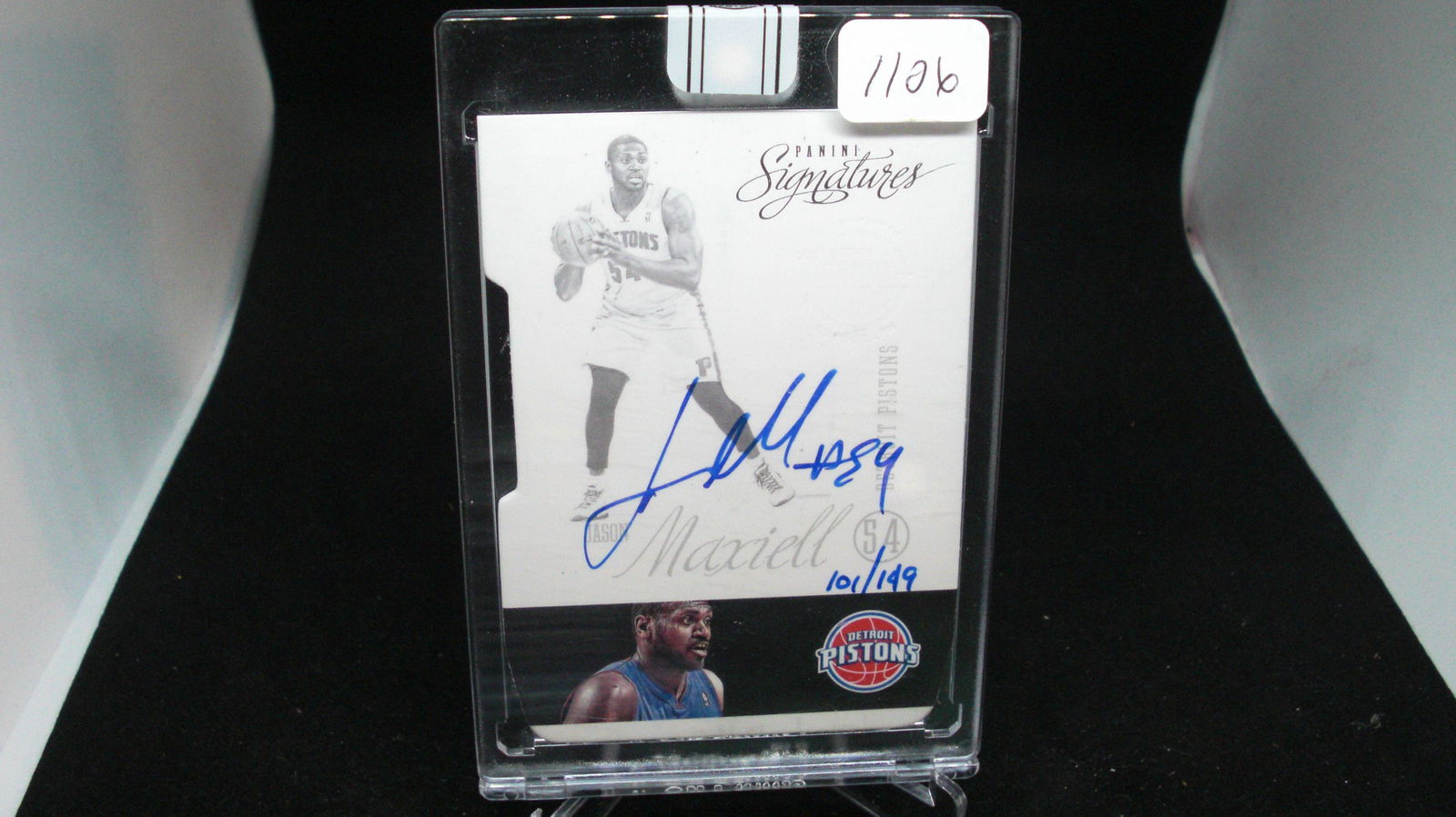 panini signature series encased auto will barton 71/99 (1 of 1)