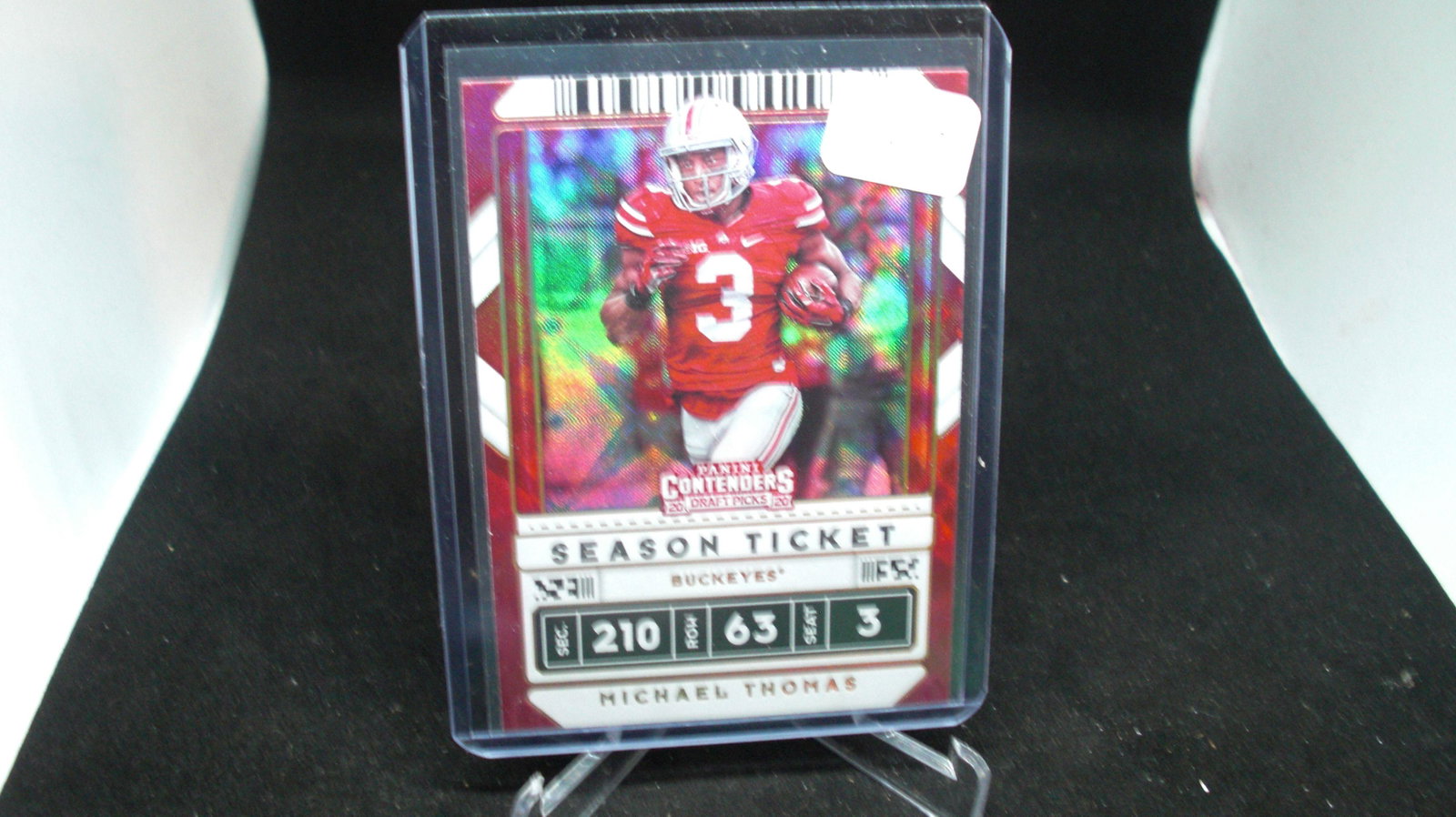 michael thomas saints season ticket: in top loader