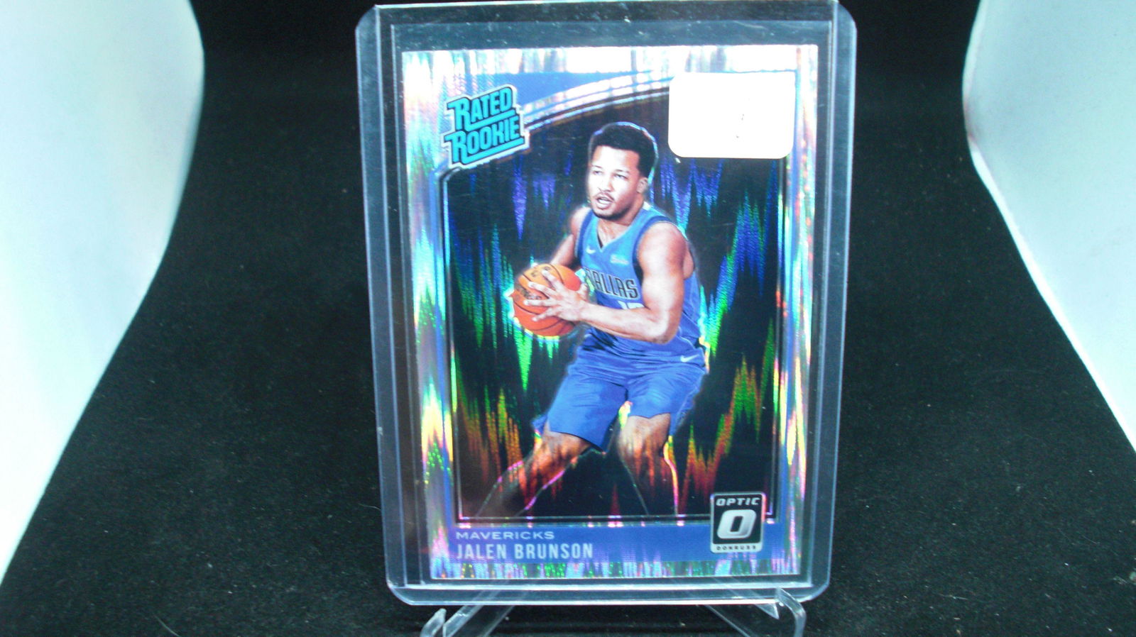 jalen brunson flash prizm rated rookie (1 of 1)