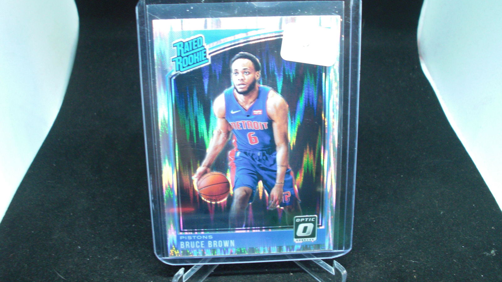 bruce brown flash prizm rated rookie (1 of 1)
