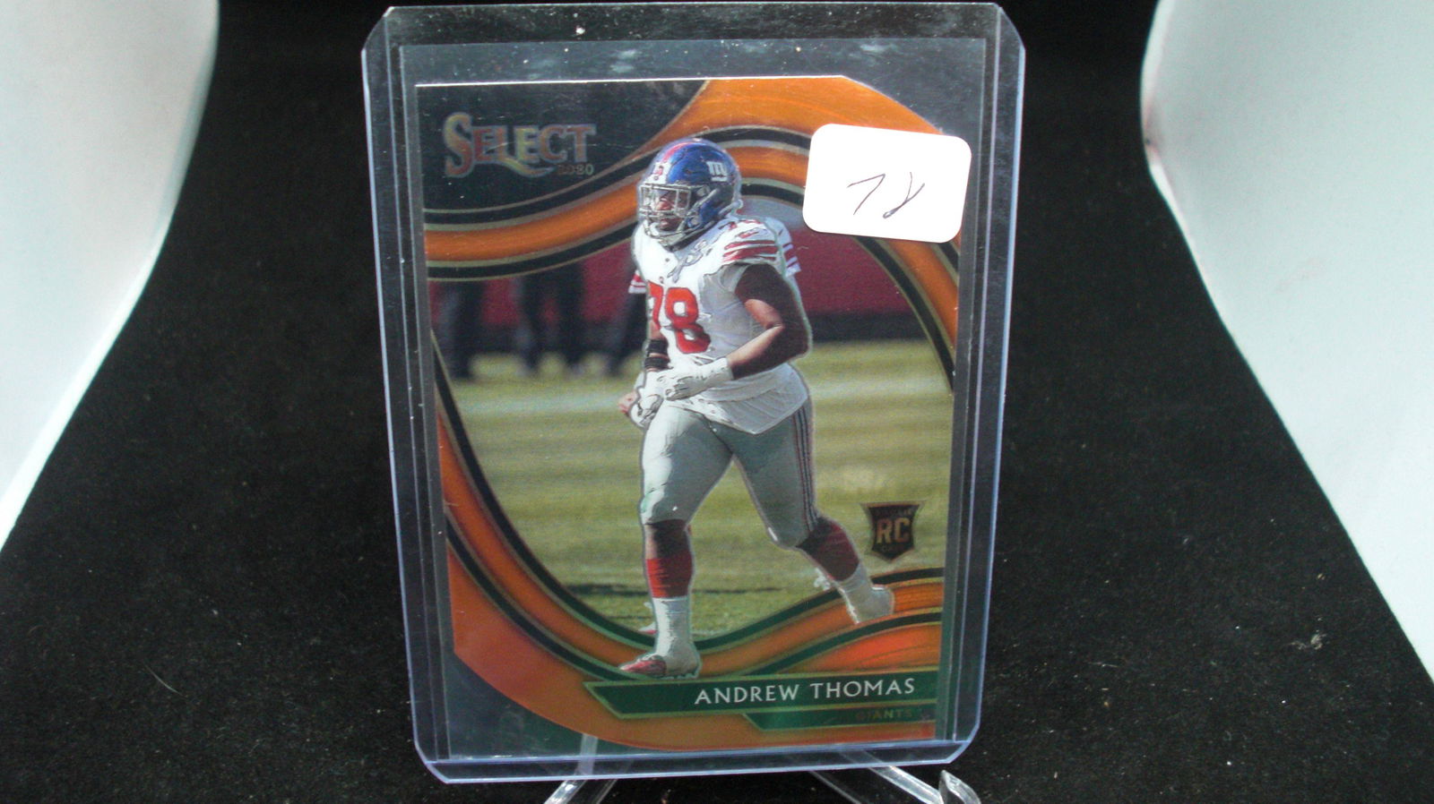 ANDREW THOMAS DIE CUT ROOKIE (1 of 1)